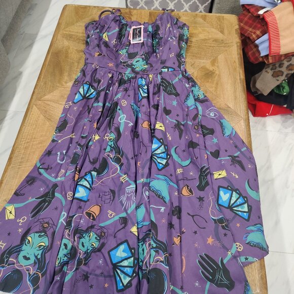 Pinup Couture Dresses & Skirts - Pinup Couture PUG Disney Haunted Mansion Fortune Teller Midi Dress Size 4XL new
